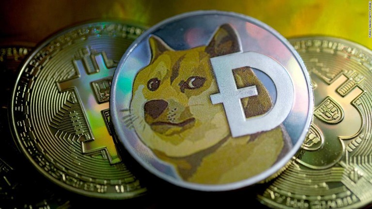 仮想通貨「ドージコイン」が、一時２０％の値上がりを記録した/Yuriko Nakao/Getty Images