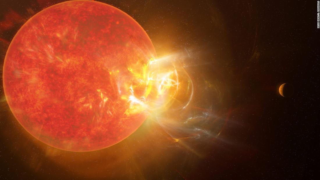 Cnn Co Jp 太陽に最も近い恒星 太陽の１００倍のフレアを放出