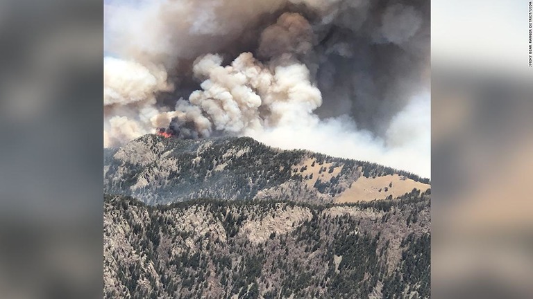 米ニューメキシコ州で発生した山火事の焼失面積は約４８００ヘクタールに拡大した/Smoky Bear Ranger District/USDA