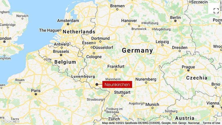 ドイツ・ノインキルヒェンで新生児の人身売買の容疑でブルガリア人夫婦が逮捕された/Google Maps