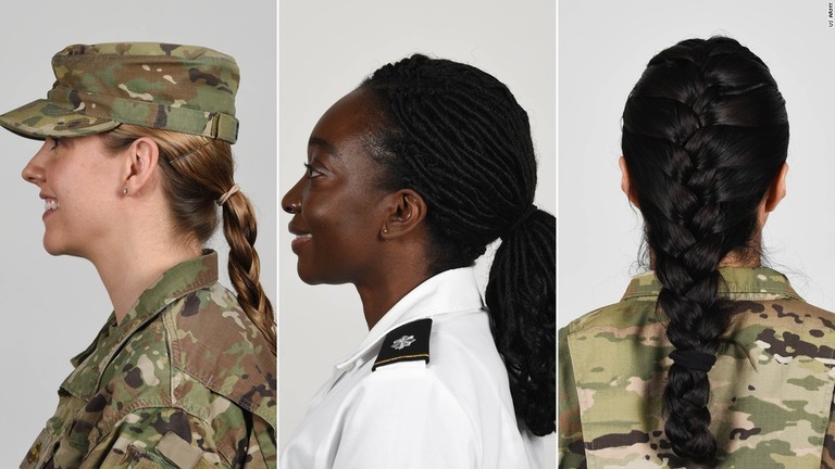 米陸軍の女性兵士に対しポニーテールなどの髪型がすべての制服で認められる/US Army 