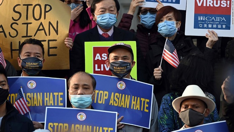 米国での今年１～３月期のアジア系に対する憎悪犯罪が、前年から急増した/Anthony Behar/Sipa USA/AP