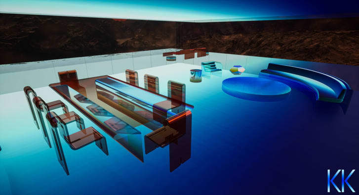 The NFT digital Mars House sold for more than $500,000/Courtesy Krista Kim