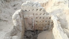 古代ローマの複合浴場施設、砂浜から発見　スペイン南部