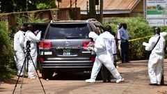 ウガンダ首都で閣僚狙った銃撃、娘と運転手が死亡　閣僚は負傷