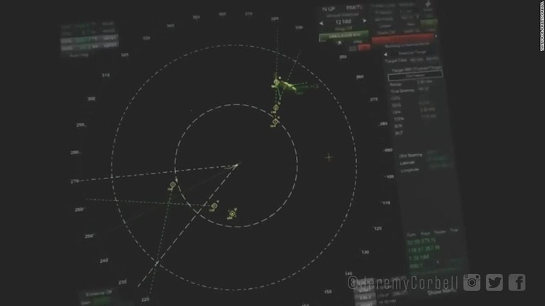 米軍要員によるＵＦＯの目撃例は、今や数百件に達している/Twitter/@JeremyCorbell