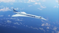 米ユナイテッド、２９年までに超音速旅客機を投入する計画　コンコルド以来