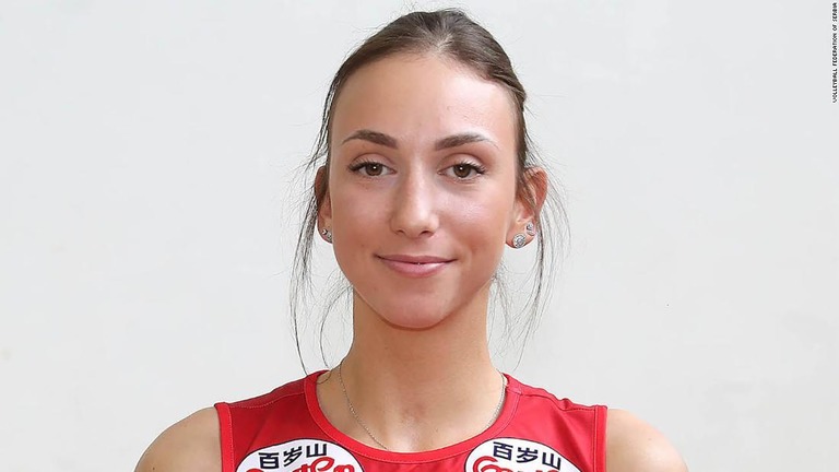 セルビアのサニャ・ジュルジェビッチ選手/Volleyball Federation of Serbia