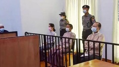 ミャンマー軍事政権、スーチー氏を汚職の罪で訴追