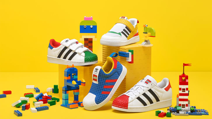 アディダスとレゴは現在、製品の提携を進めている/LEGO