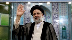 イラン大統領選、保守強硬派ライシ師の当選確実