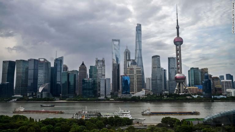 ６位は上海（中国）。昨年から１位順位を上げた/Kevin Frayer/Getty Images