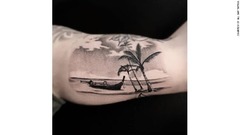 タイへの旅を象徴するデザインのタトゥーを依頼されることも