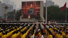習主席、共産党１００年で演説　中国をいじめる外国は「鉄の長城」に直面