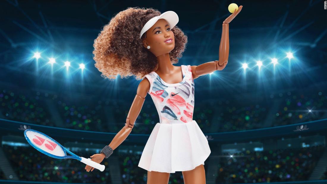 女子テニスの大坂なおみ選手をモデルにしたバービー人形が発売後、即完売した
