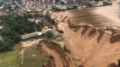 欧州西部の豪雨、死者１２０人超に　ドイツの一部で壊滅的被害