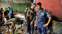 バグダッドの市場で爆発、２７人死亡　ＩＳＩＳが犯行声明