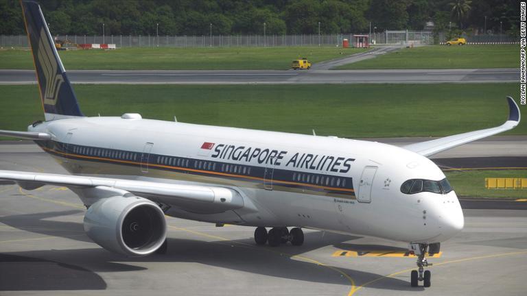 ３位　シンガポール航空/ROSLAN RAHMAN/AFP via Getty Images