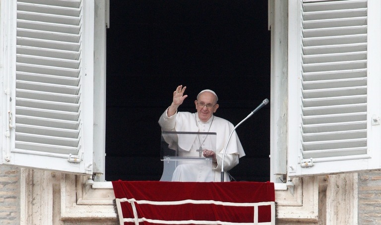 フランシスコ教皇が東京五輪について、コロナ禍での希望の兆しだとの考えを示した/Riccardo De Luca/AP