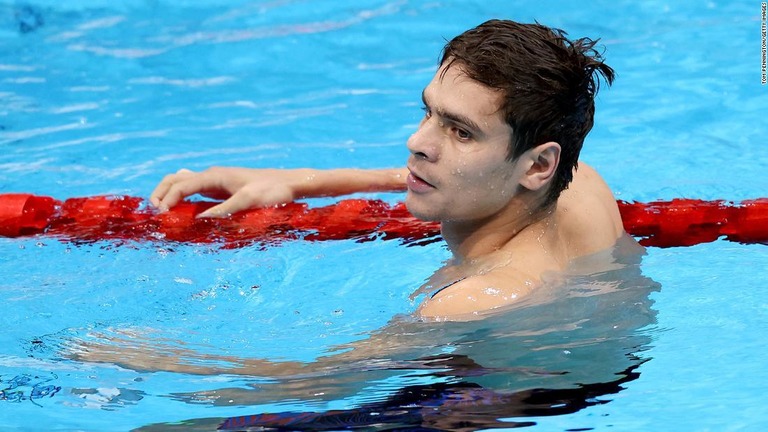 リロフは１００メートル背泳ぎも制して金メダルを獲得/Tom Pennington/Getty Images