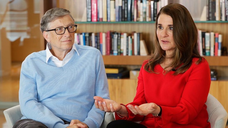 ビル・ゲイツ氏とメリンダ夫人が正式に離婚した/Ted S. Warren/AP