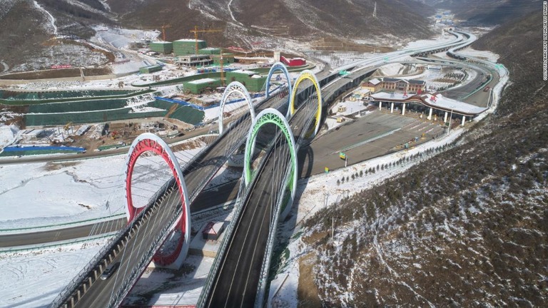 北京冬季五輪が開幕まで半年となった/Costfoto/Barcroft Media/Getty Images