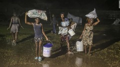 ハイチ地震の被災者１２０万人、暴風雨直撃で一層の窮状に　ユニセフ