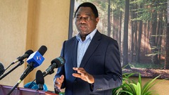 アフリカ・ザンビアで政権交代、ヒチレマ氏が新大統領に就任