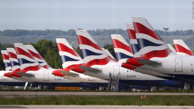 英航空大手のブリティッシュ・エアウェイズが、短距離路線に特化した新たな格安航空の創設を計画している/Bryn Lennon/Getty Images