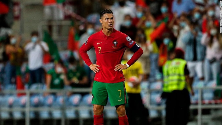 ポルトガルのエース、ロナルドが代表の最多ゴール記録を更新/CARLOS COSTA/AFP/AFP via Getty Images