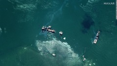ルイジアナ州沖で石油流出、ハリケーンでパイプライン破損か　責任の所在不明