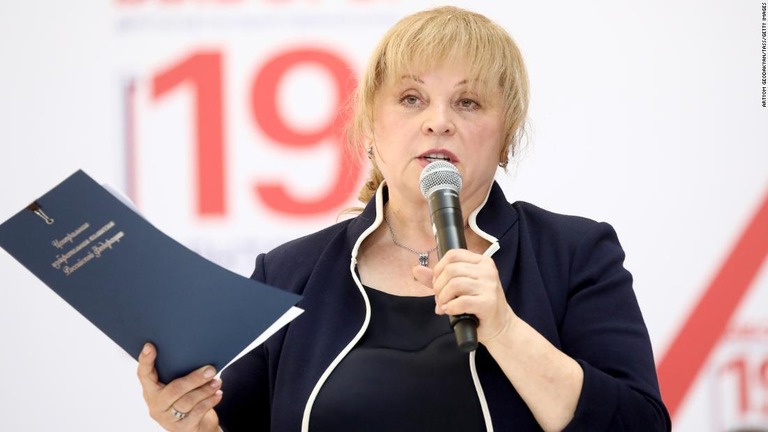 中央選挙委員会は候補者を降ろす法的手段はないとしている/Artyom Geodakyan/TASS/Getty Images