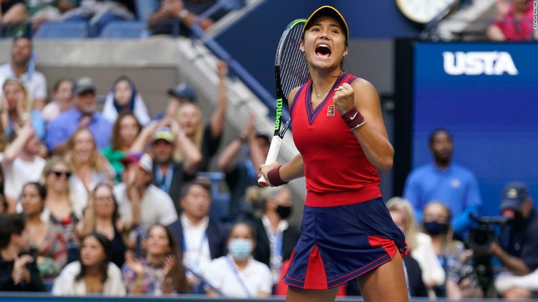 Cnn Co Jp テニス全米オープン 女子シングルスは18歳のラドゥカヌが初優勝 Cnn Co Jp テニス全米オープン 女子シングルスは18歳のラドゥカヌが初優勝