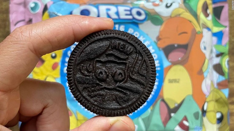 「ミュウ」が描かれたオレオのクッキー/from Oreo