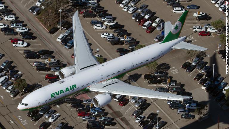 ７位　エバー航空/Fabrizio Gandolfo/SOPA Images/LightRocket via Getty Images