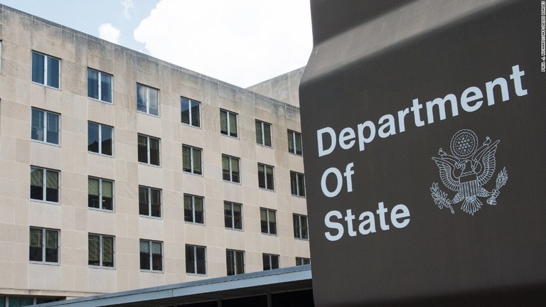 米国とタリバンの会談について、国務省が「多方面で進展」があったと述べた　/Paul J. Richards/AFP/Getty Images