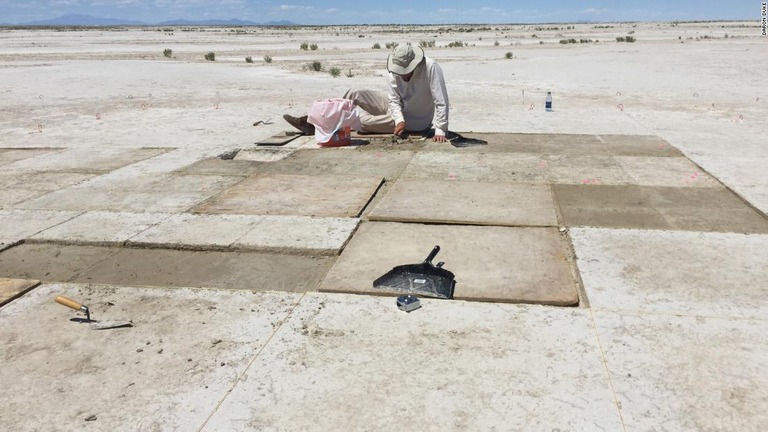 炉床は２０１５年に米ユタ州のグレートソルトレイク砂漠にある遺跡で見つかっていた/Daron Duke