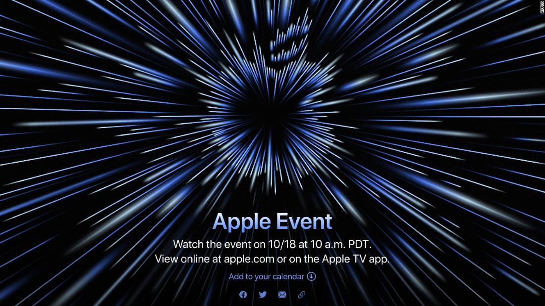 今回のイベントでは新しい「マックブック・プロ」を発表する可能性が高いとみられている/Apple
