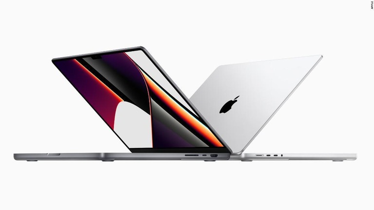 マックブック・プロは画面の大きさが１６インチと１４インチの２モデルを用意/Apple