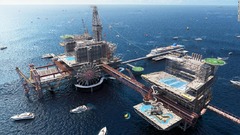 テーマは石油、巨大「エクストリームパーク」の計画発表　サウジアラビア