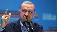 １０カ国大使を「好ましからざる人物」に、エルドアン大統領が指示　トルコ