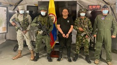 南米コロンビア、最重要指名手配の麻薬王を拘束
