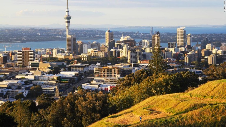 エデン山から見たオークランドの風景/Shutterstock