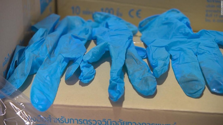 中古の医療手袋販売の企業を摘発、CNNの調査報道後 タイ - CNN.co.jp