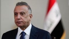 首相の住居に無人機攻撃、本人は無事　イラク