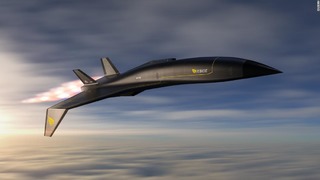 米新興企業ハーミアスが開発を進める極超音速旅客機の完成予想図