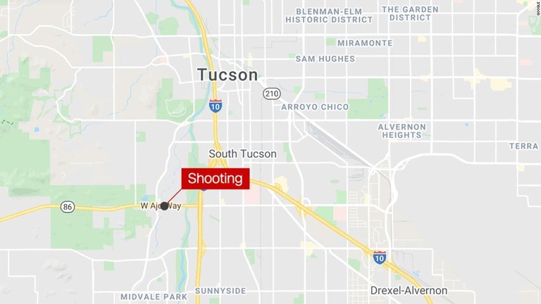 米アリゾナ州ツーソンのトレーラーパークで発砲事件があり、４人が死亡した/Google