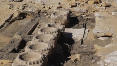 新たに見つかった遺構は紀元前２５世紀半ばのものとみられている