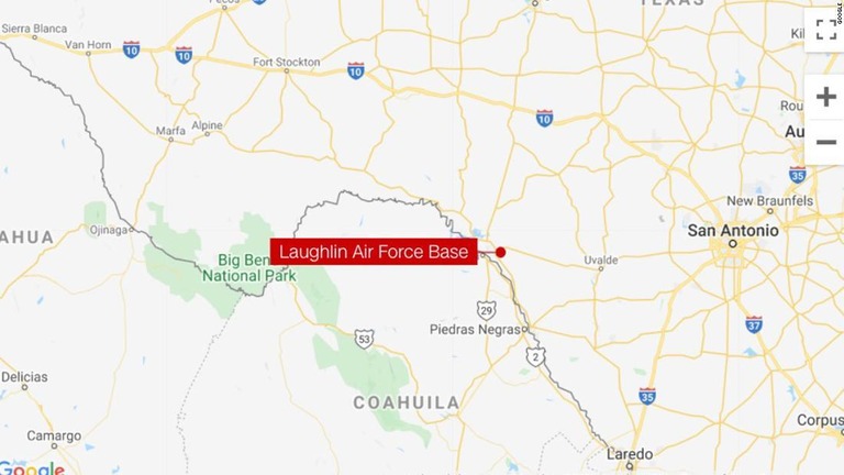 米テキサス州の空軍基地で練習機２機がからむ事故が発生し、１人が死亡した/Google