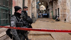 ハマス構成員が発砲、１人死亡　エルサレム旧市街